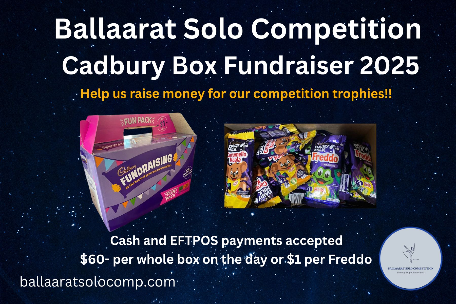 Cadbury Box Fundraiser 2025